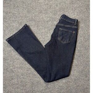 Sky Jeans Women Size 1 Stretch Mid-Rise Bootcut Dark Wash Denim NEW